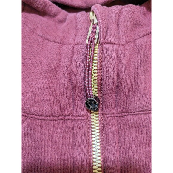 Lululemon Women's Scuba Hoodie Limited Edition Rust Color Thumbholes Size 6 - Picture 6 of 11